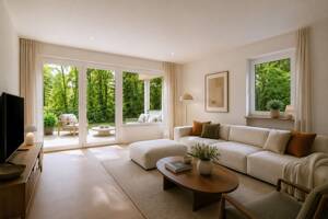 Traum im Grünen: Großzügige, modernisierte 2-Zimmer-Erdgeschosswohnung mit Terrasse – 80469 München – Vorschaubild 2