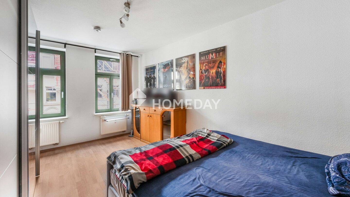Altbauflair & Sonnenbalkon - Sehr gepflegte 2-Zimmer-Wohnung im sanierten Denkmal – Leipzig – Vorschaubild 7