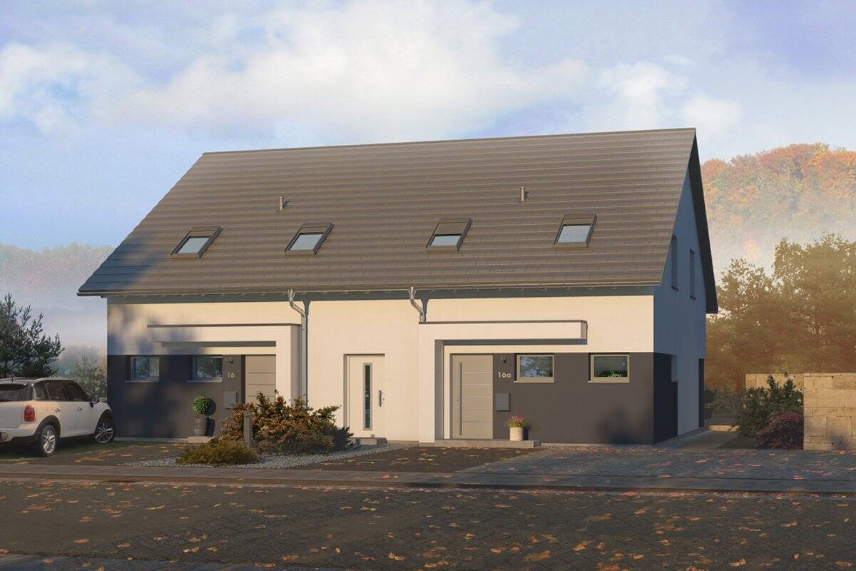 Ihr neues Familienzuhause: Moderne Doppelhaushälfte mit viel Licht
