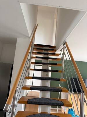 Möblierte 3-Zimmer-Maisonettewohnung in Düsseldorf-Stockum – familienfreundlich & gut angebunden – 40474 Düsseldorf – Vorschaubild 2