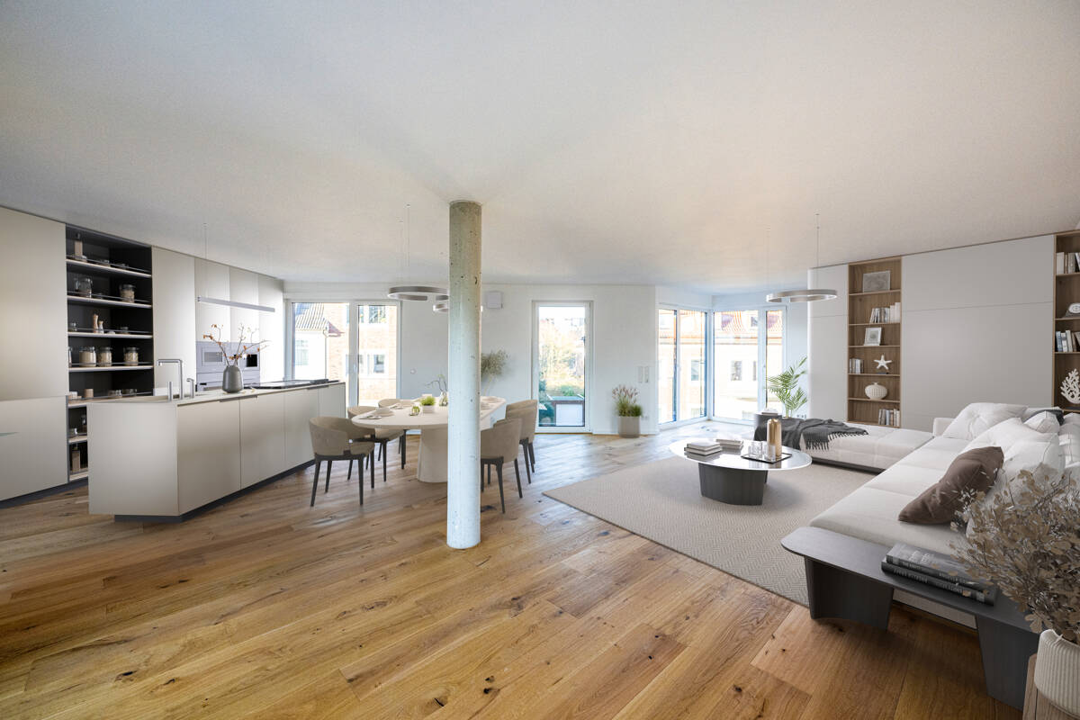 Neubau im Dechaneiviertel! Beeindruckendes Penthouse! – Münster – Vorschaubild 2