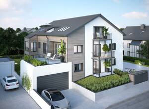Lichtdurchflutete Dachwohnung mit Balkon in absolut ruhiger Lage