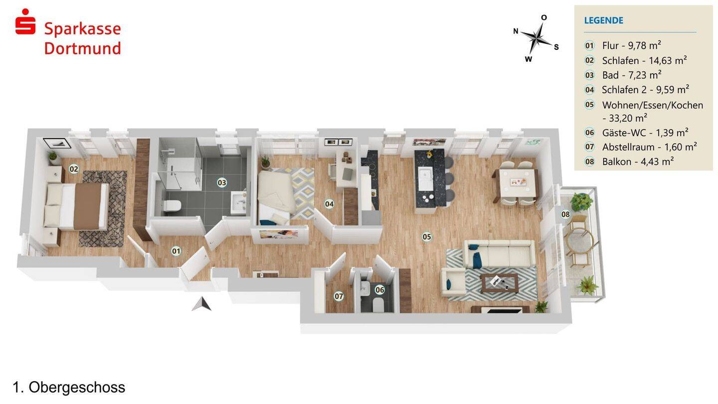 Lage trifft Lifestyle – Dortmund – Vorschaubild 8