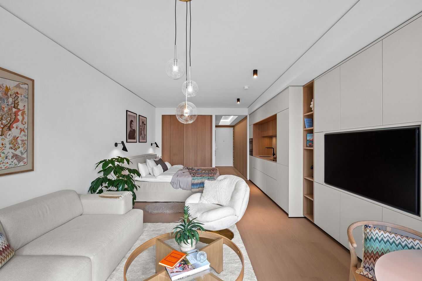 Exklusives, vollmöbliertes Design-Apartment mit Sonnenbalkon & Hafenblick – Hamburg – Vorschaubild 6