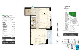 3-Zimmer Wohnung mit Loggia am Elbufer – Marina Garden – 1097 Dresden – Vorschaubild 3