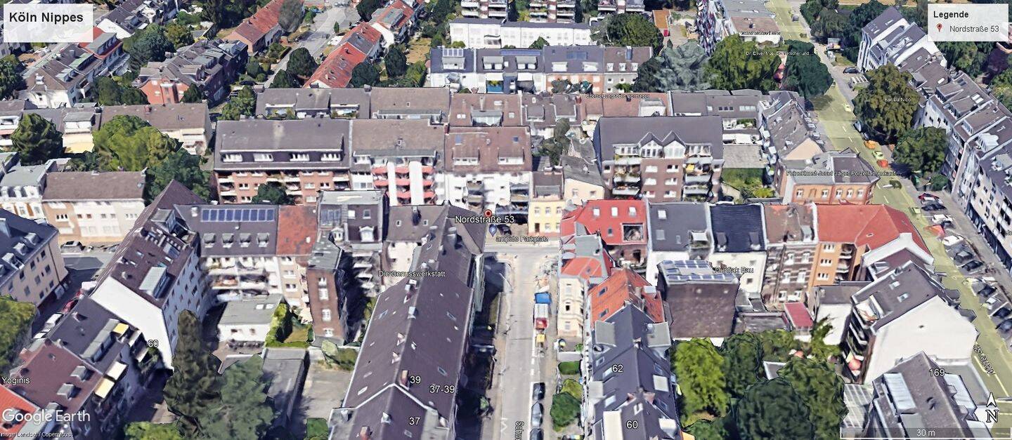 ++JUNG, fein & mit fantastischem Weitblick - Nippes - 2 - ZIMMER - WOHNUNG - MODERNISIERT++ – Köln – Vorschaubild 5