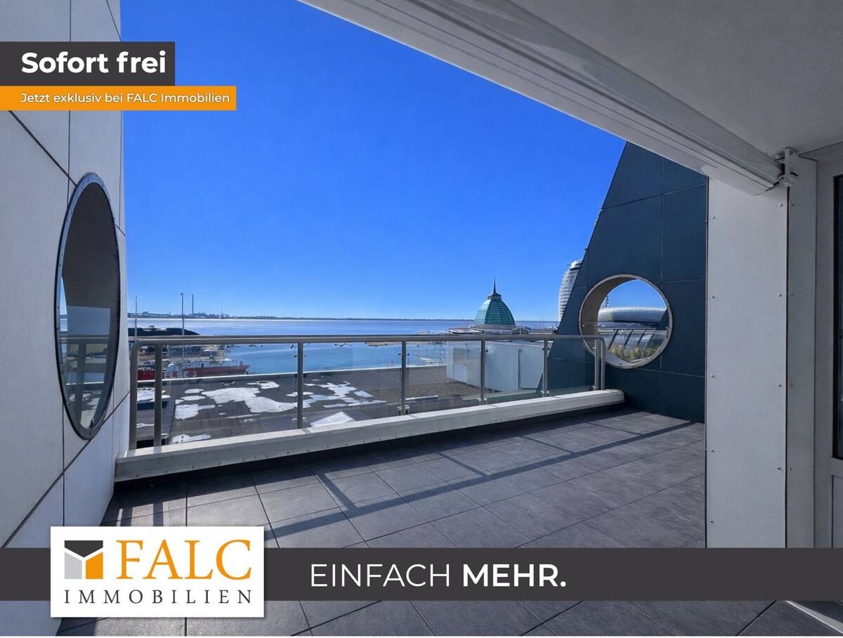 Top Lage direkt an der Weser - Penthouse-Feeling zum verlieben! – 27568 Bremerhaven – Bild 1 von 9