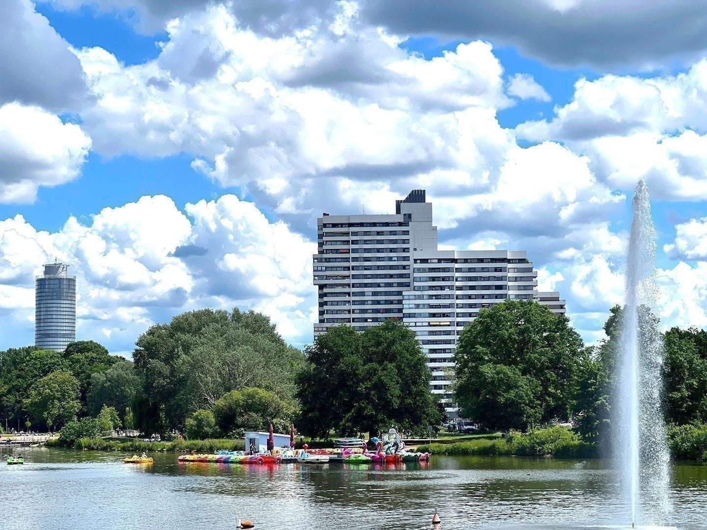 Norikusbucht am Wöhrder See: 1-Zimmer-Wohnung mit Balkon & Seeblick – Aufzug, TG optional, gute Kapitalanlage mit Renditepotenzial – Nürnberg – Vorschaubild 8