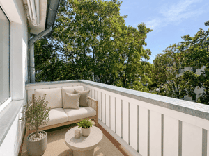 Lichtdurchflutete Wohnung mit Süd-West-Ausrichtung und Einbauküche in Oberkassel! – 40545 Düsseldorf – Vorschaubild 5