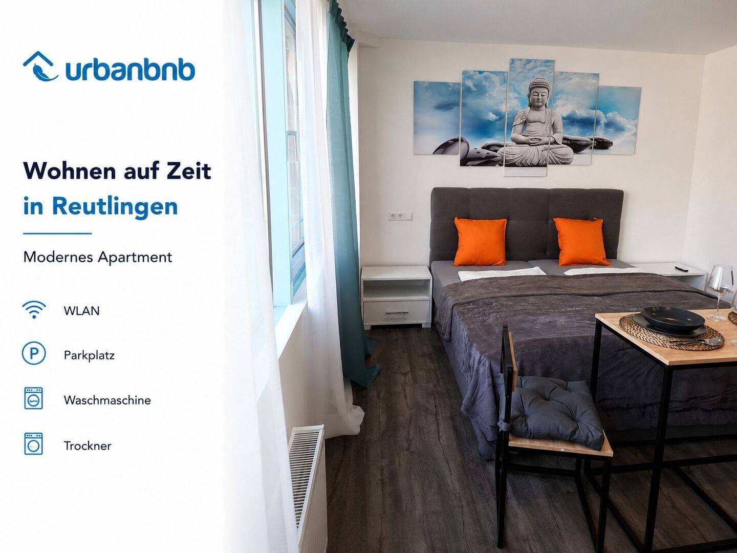 Möbliertes Apartment Boardinghaus Reutlingen - Wohnen auf Zeit ab 1 Monat