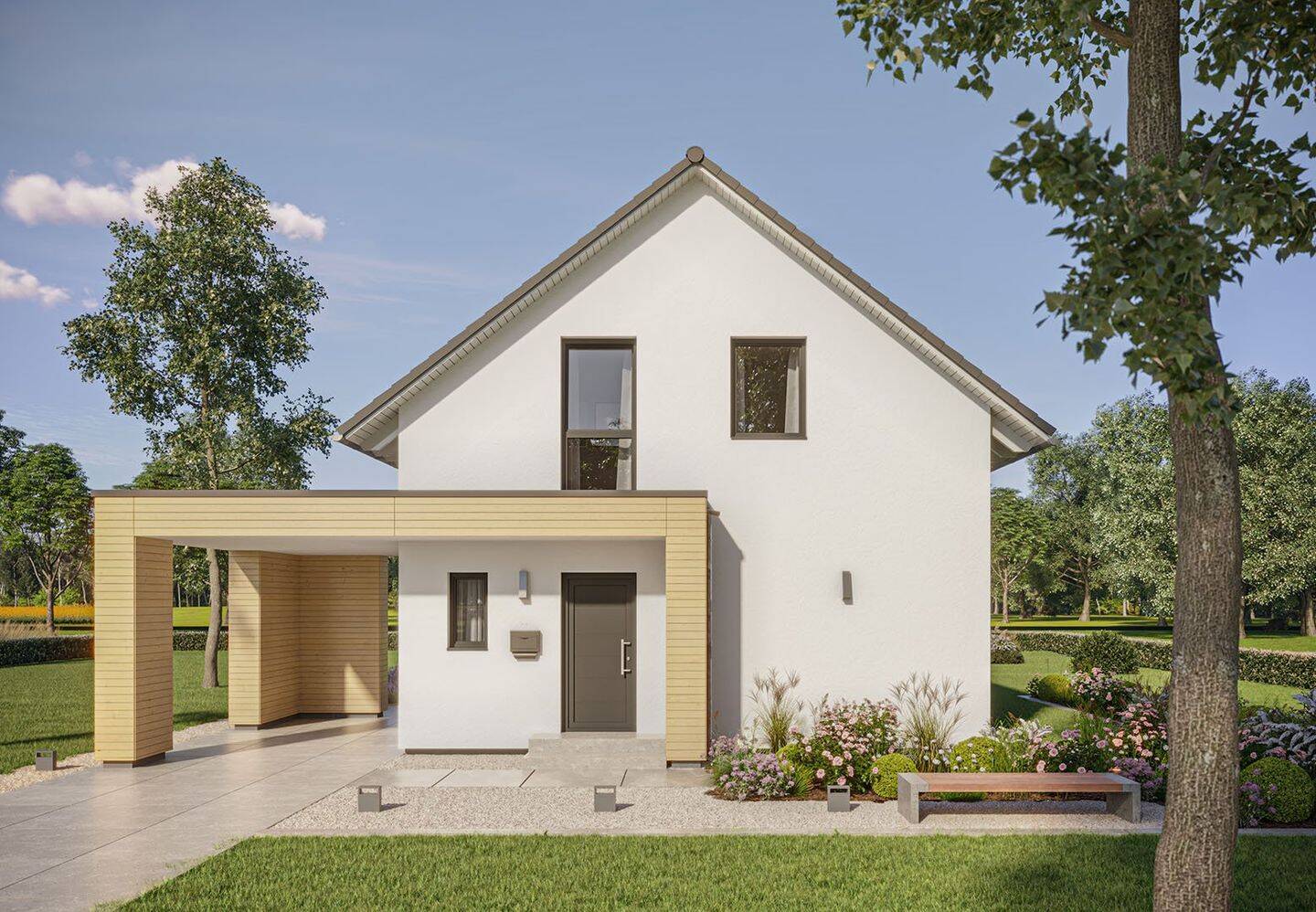 Kleines TREND-Energiespar-Haus - NEU - Grundstück vorhanden