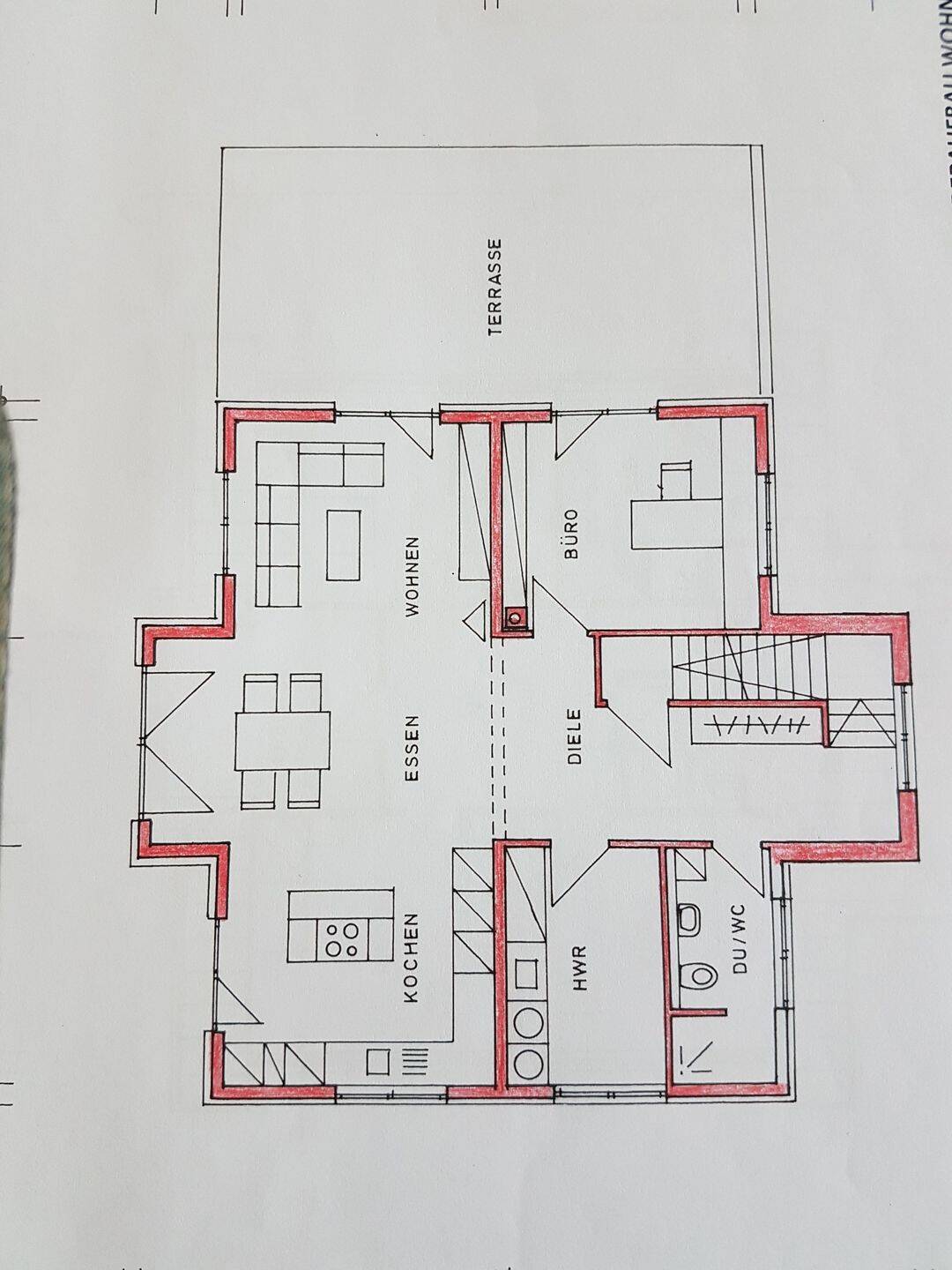 Villa mit 255qm und ELW mit 3966qm Garten in Ortsrandlage, barrierefrei – Waldachtal – Vorschaubild 3