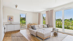 Traumhafte 4 -Zimmer-Neubauwohnung: Barrierefrei, familienfreundlich, mit Blick ins Grüne!