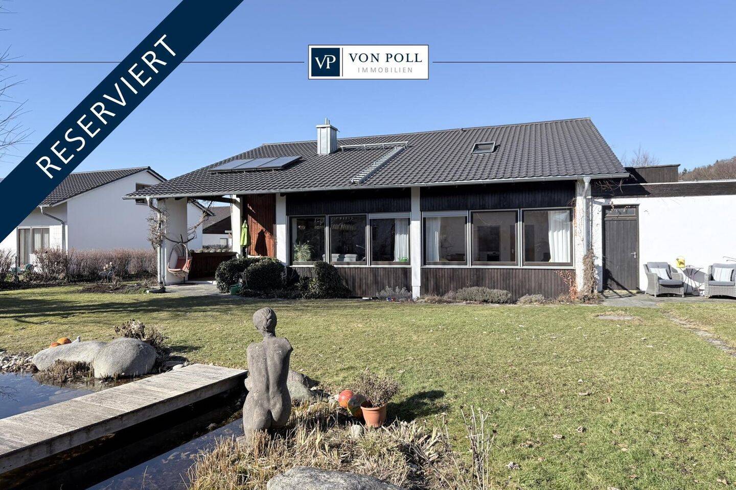 Ein Ort voller Licht und Raum: Idyllisches Einfamilienhaus mit Einliegerwohnung und Gartenzauber – Winhöring – Bild 1 von 9