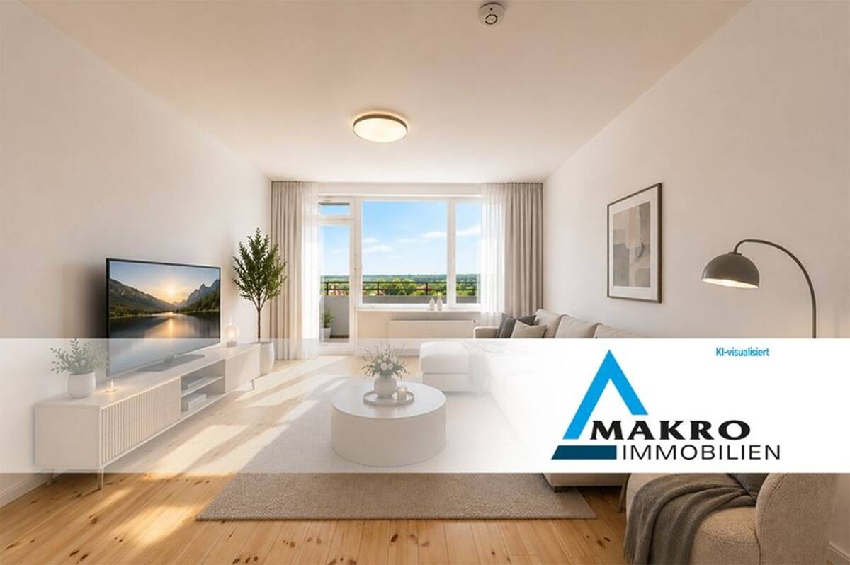 3D VIRTUAL TOUR - Sanierte Balkonwohnung mit Blick über Pinneberg-Thesdorf – 25421 Pinneberg – Bild 1 von 7