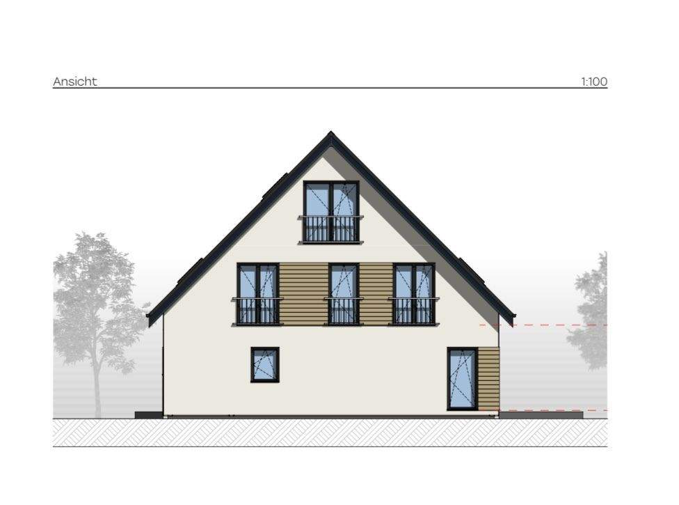Zwei moderne Doppelhaushälften im Neubau - Ihr Traumhaus wartet auf Sie! – Oberndorf am Lech – Bild 1 von 2