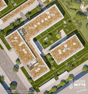 Mitten im Grünen: 2-Zi-Whg. mit Balkon zum Innenhof u. Duschbad – 85551 Kirchheim bei München – Vorschaubild 8
