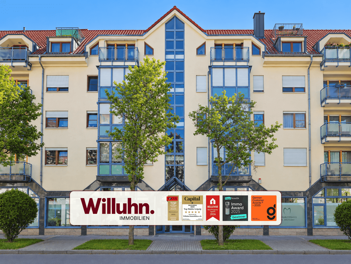 Bezugs- und Barrierefrei | Balkon | Duplex-Stellplatz | 2 Zimmer in Gohlis – 4157 Leipzig – Bild 1 von 9