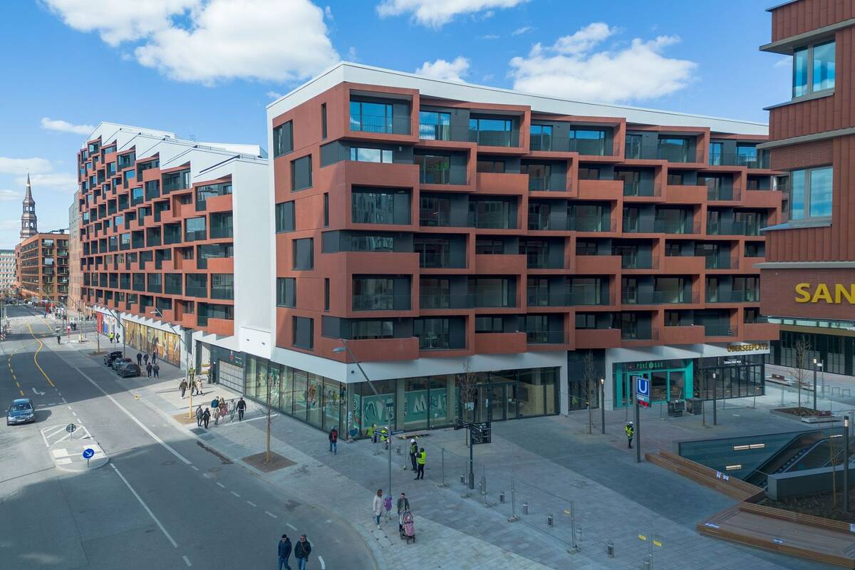 Erstbezug! Lichtdurchflutete, urbane Wohnung mit einzigartigen Community Features im Eleven Decks! – 20457 Hamburg – Bild 1 von 9