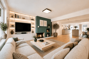 Friedrichstadt: Exklusives Penthouse auf zwei Ebenen mit Dachterrasse & Designerküche