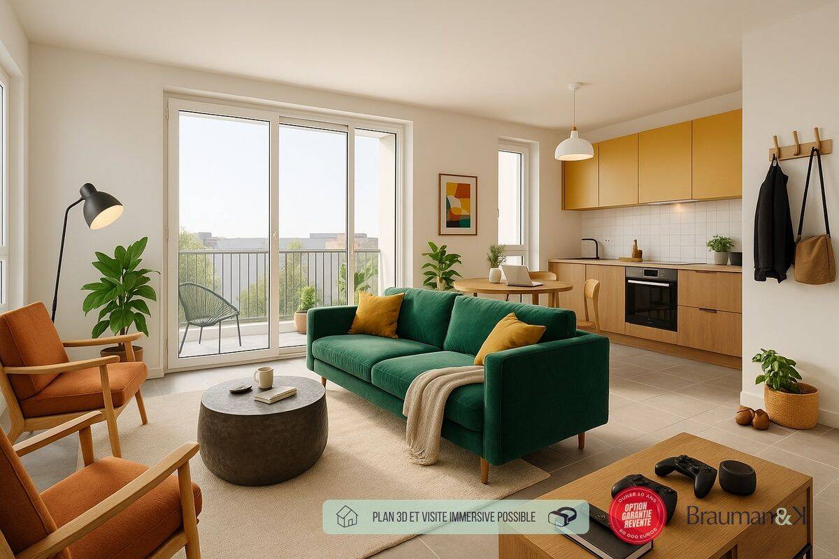 Appartement 3 pièces 55 m² · à Mont-de-Marsan · 55 m² · 184 000 €