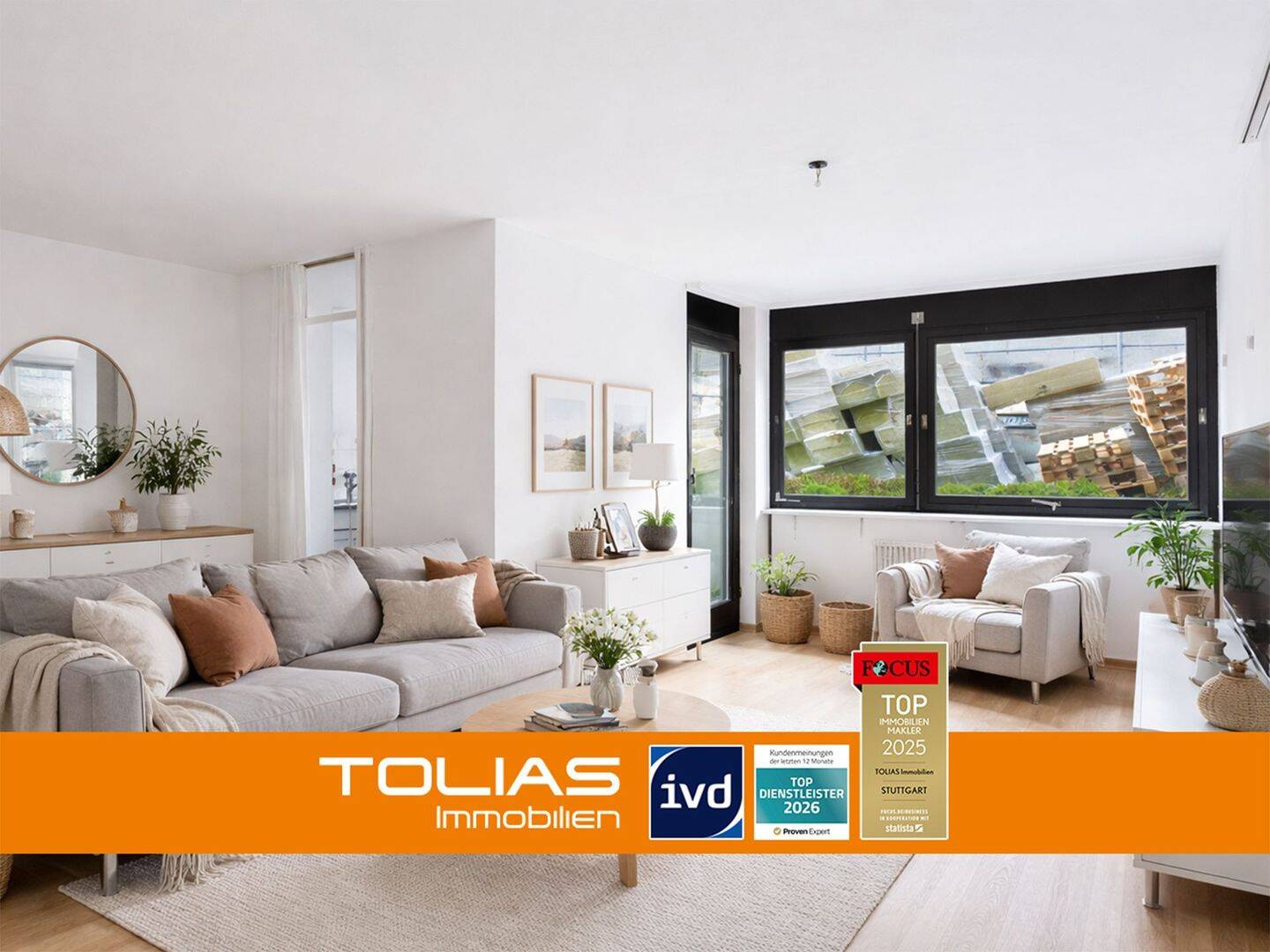 Frisch renovierte 2-Zimmer-Wohnung mit Balkon in ruhiger Lage - Ideal für Singles oder Paare!