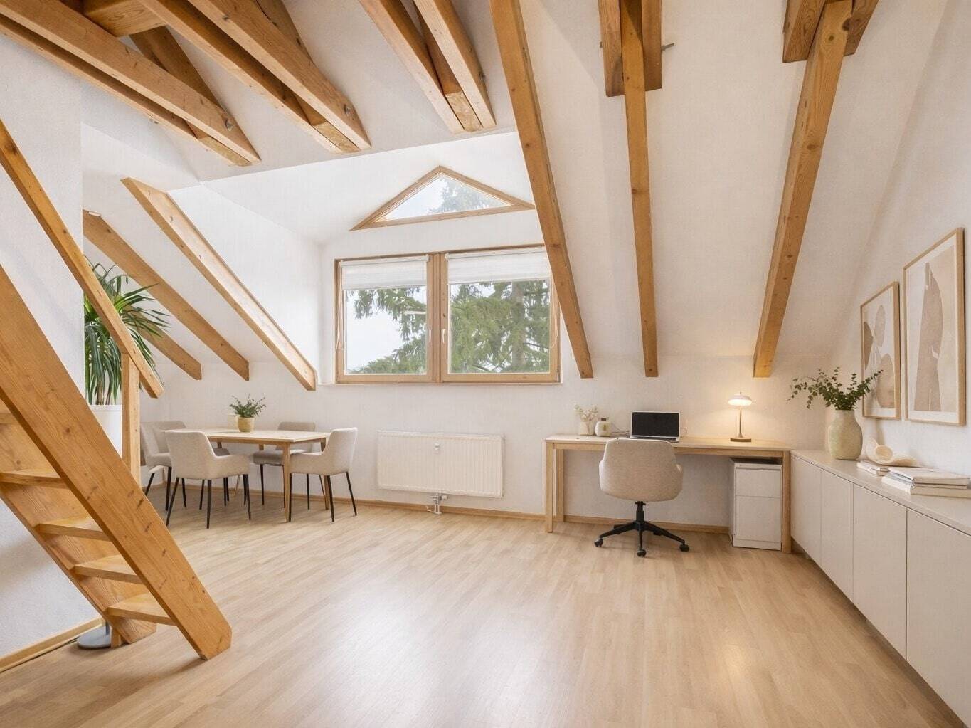 2-Zimmer-Dachgeschosswohnung mit offenem Wohnkonzept – München – Vorschaubild 5