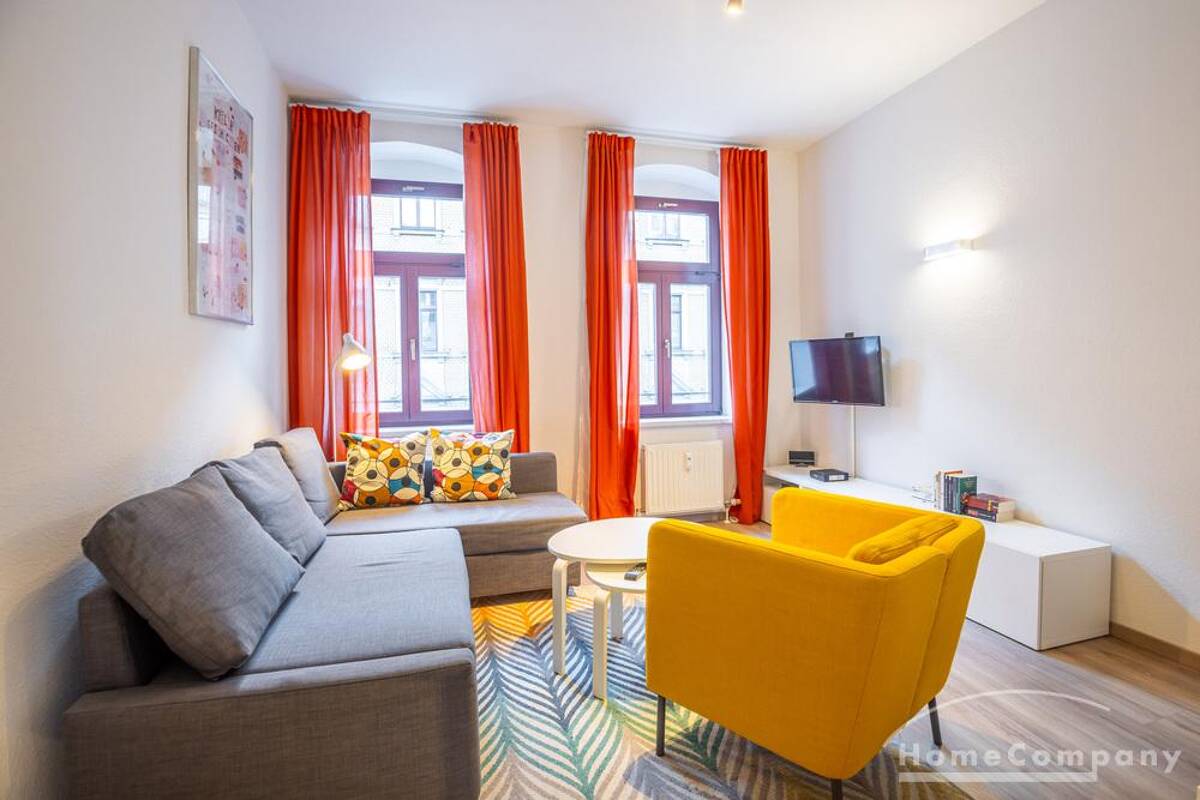 27988 HomeCompany Dresden Möbliert/Furnished 2-Zimmer Apartment in Dresden-Neustadt max. 2 Personen – 1099 Dresden – Bild 1 von 9