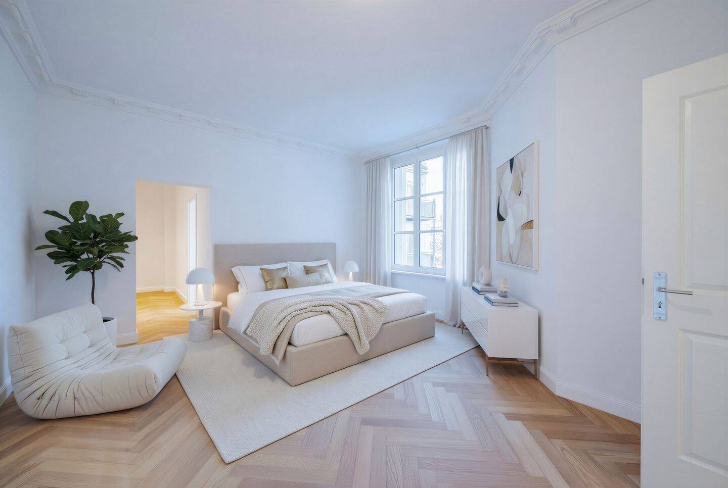 The E of Berlin - Eine Wohnung, die sich den Bedürfnissen anpasst - hell und modern gestaltet – Berlin – Vorschaubild 8