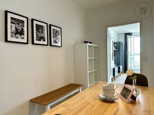 Modisch möbliertes und charmantes Studio Apartment mit Dachterrasse in Leipzig – Leipzig – Vorschaubild 7
