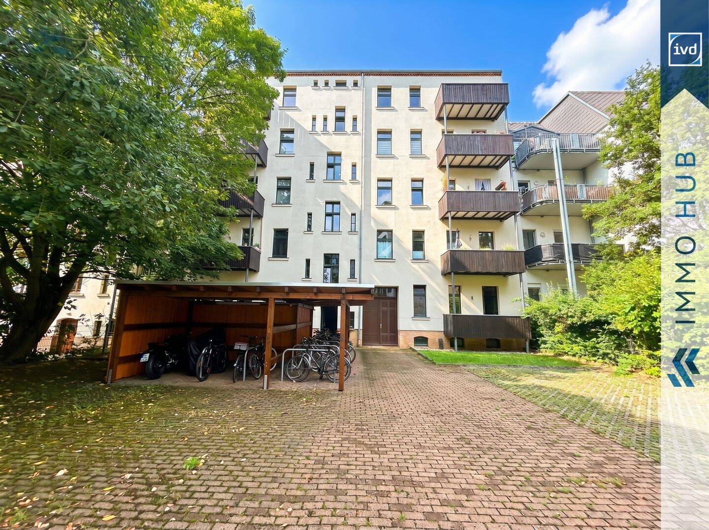 ++ Stilvolle 2-Zimmer-Wohnung im Denkmal - Balkon, Parkett & durchdachter Grundriss ++ – Leipzig – Vorschaubild 8