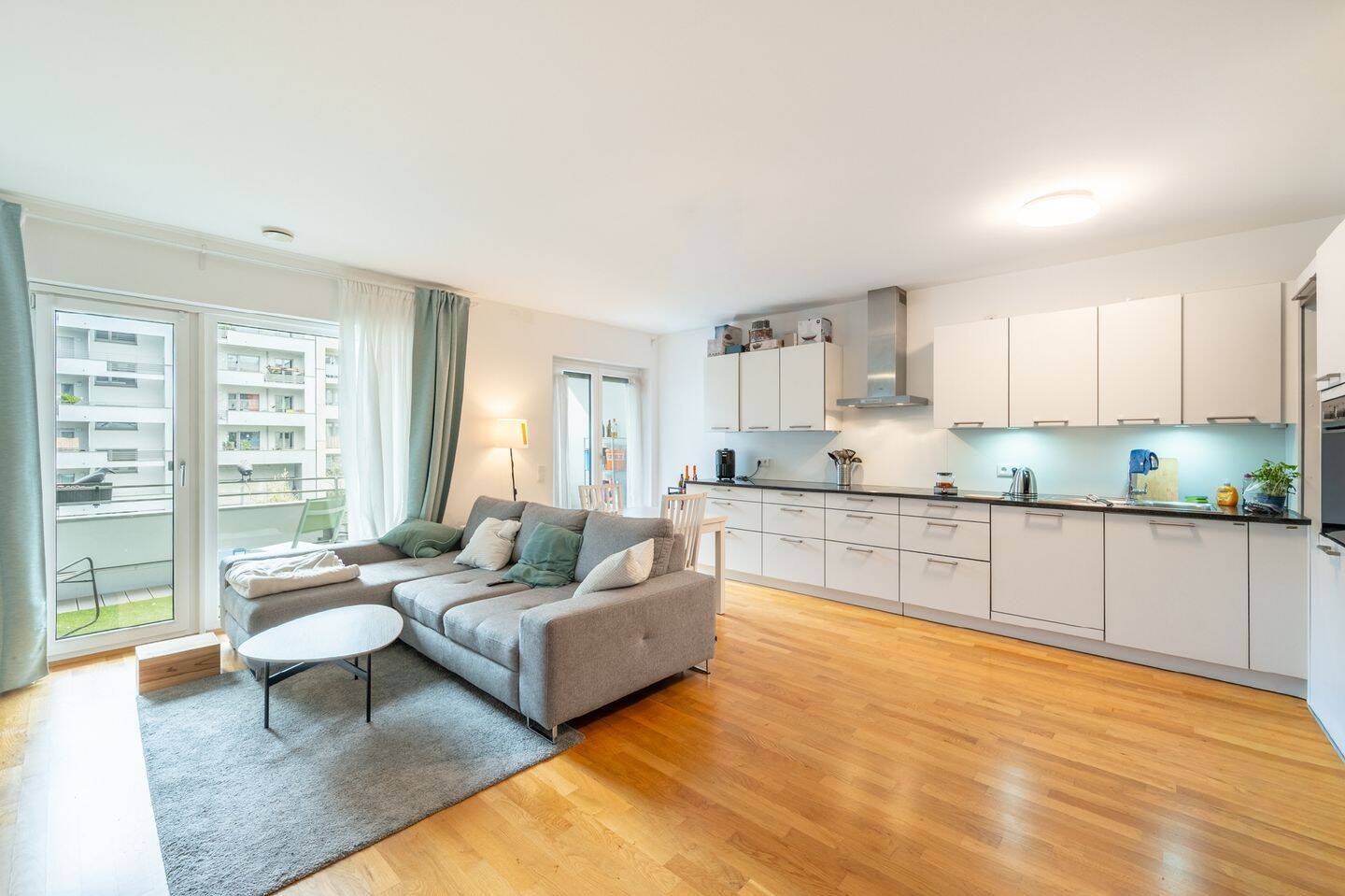 AIGNER - Moderne 3-Zimmer-Wohnung mit Süd-Loggia in Haidhausen