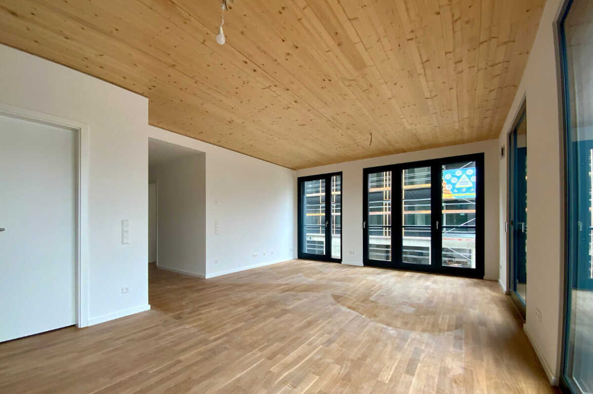 Erstbezug - Lichtdurchflutete 3-Zimmer-Neubauwohnung mit EBK – 74076 Heilbronn – Bild 1 von 9