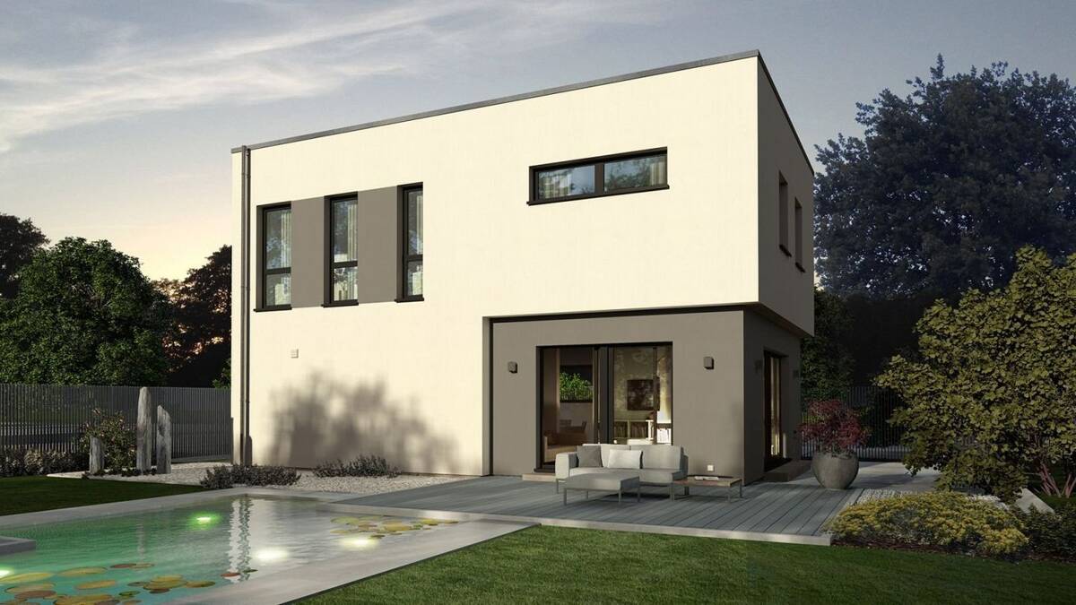 Bauhaus auf Grundstück mit Fernblick – 64297 Darmstadt – Bild 1 von 3