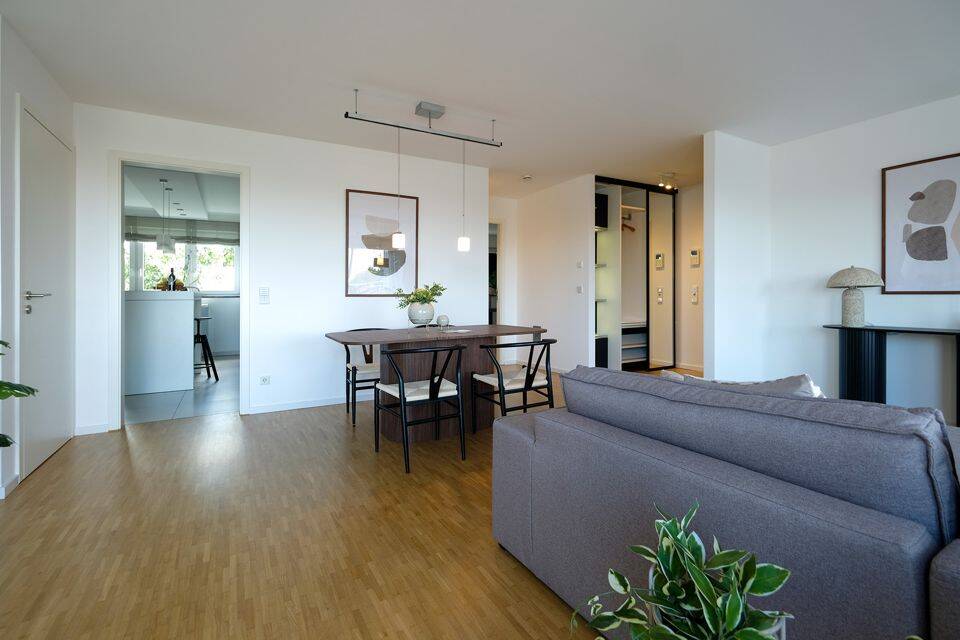 Wohnen über den Dächern - Traumhafte 3,5 - Zimmer Maisonettewohnung mit großer Dachterrasse! – Düsseldorf – Vorschaubild 8