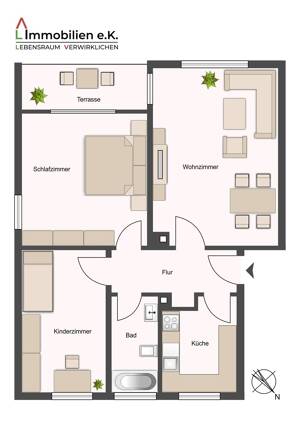 Schöne, ruhige und helle 3-Zimmer-Wohnung am Waldrand – 70499 Stuttgart – Vorschaubild 3