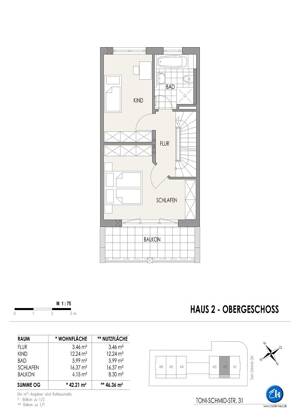 Baubeginn erfolgt! Neubau: attraktives Mittel-Stadthaus - schlüsselfertig!- realgeteilt – 81825 München – Vorschaubild 8