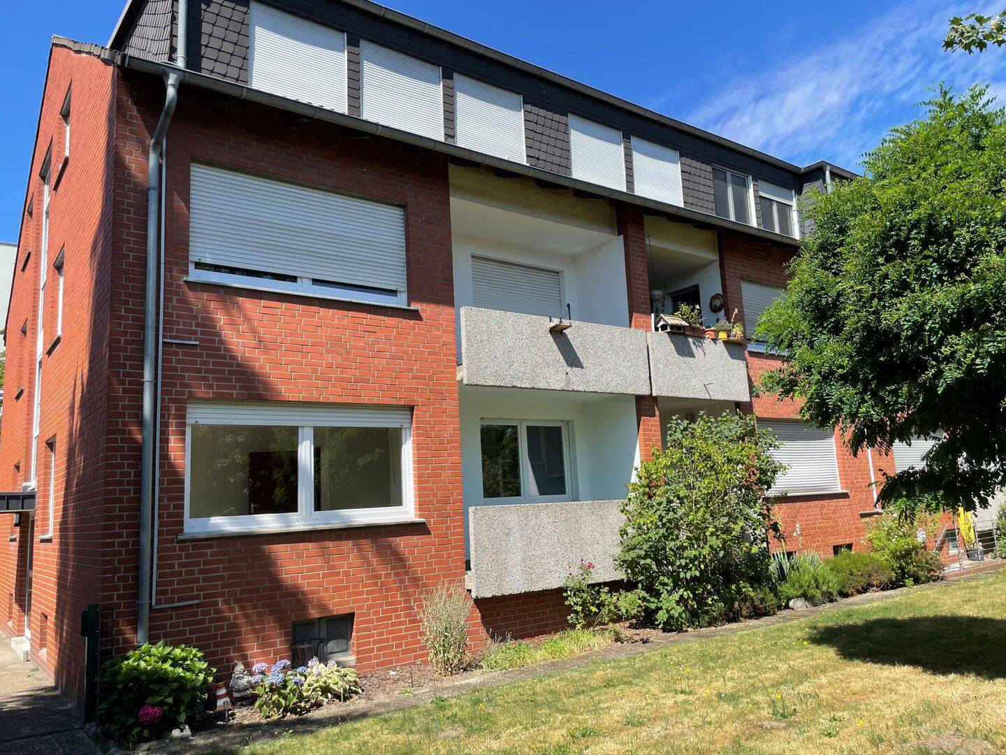 EG-Apartement mit Loggia im Hammer Osten