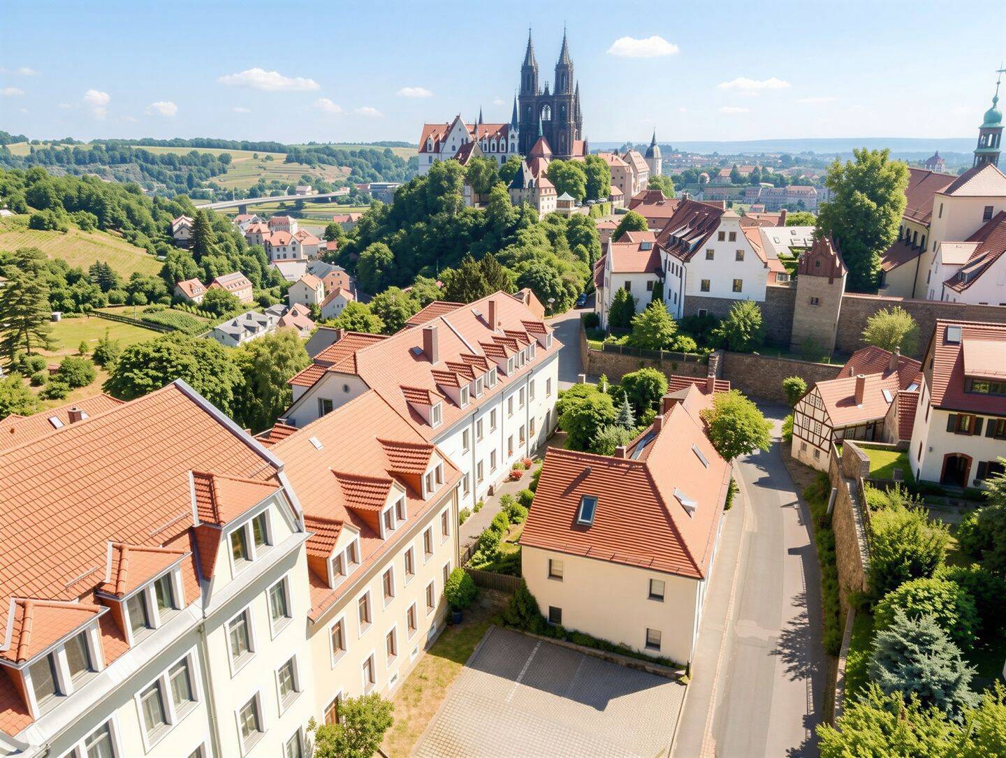 +++ Gründerzeithaus mit 4 Wohneinheiten über den Dächern der Porzellan-Stadt Meißen +++ – Meißen – Vorschaubild 2