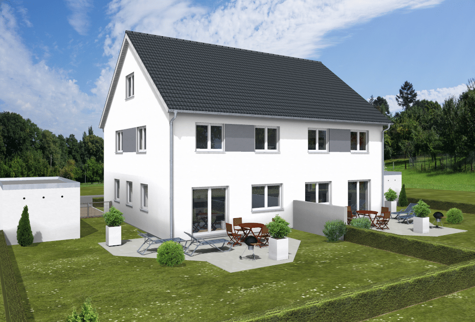 Doppelhaushälften Neubau in Berg bei Neumarkt in zentraler Ortslage. – Berg bei Neumarkt in der Oberpfalz – Vorschaubild 4