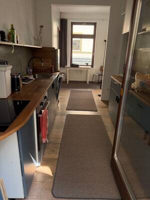 Möblierte Terrassenwohnung / Terrasse zum Innenhof/ Sitzküche / 2 Schlafzimmer/ Raul-Roosen-Straße / Kiez – 22767 Hamburg – Vorschaubild 4