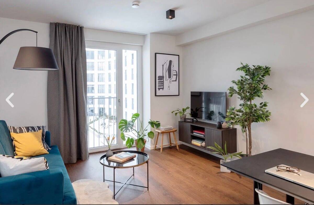 Möbliertes 41-m²-Apartment in Havens Living Altona – ab 01.10. für 3 Monate oder länger – 22769 Hamburg – Bild 1 von 3