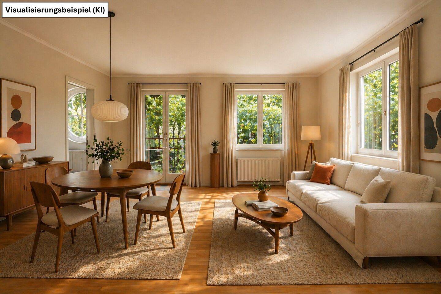 Helle 2,5-Zimmer-Erdgeschosswohnung mit großzügigem Garten – München – Vorschaubild 5
