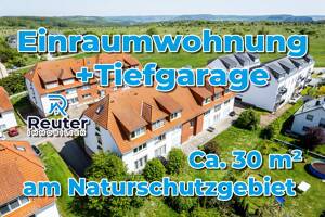 Reuter Immobilien Kapitalanlage oder Eigennutzung: 1-Zimmer-Wohnung mit TG & niedrigen Kosten in Jena-Cospeda