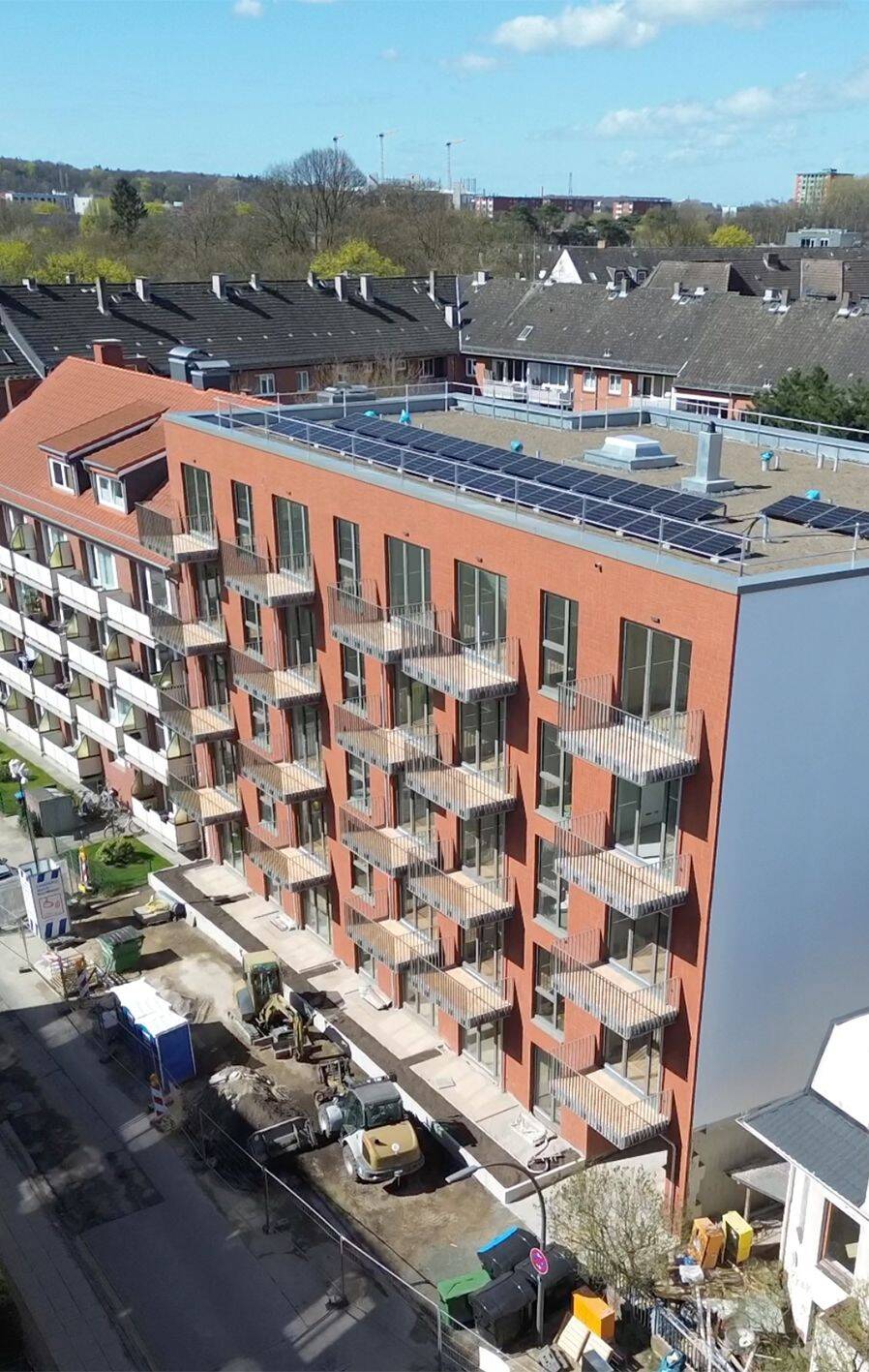 Zentral gelegene 2 Zimmer Wohnung mit Südterrasse - Provisionsfrei direkt vom Bauträger – Hamburg – Vorschaubild 3