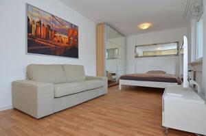 Modern möblierte 1-Zimmer Wohnung in zentraler Lage in Stuttgart West – 70174 Stuttgart – Vorschaubild 1