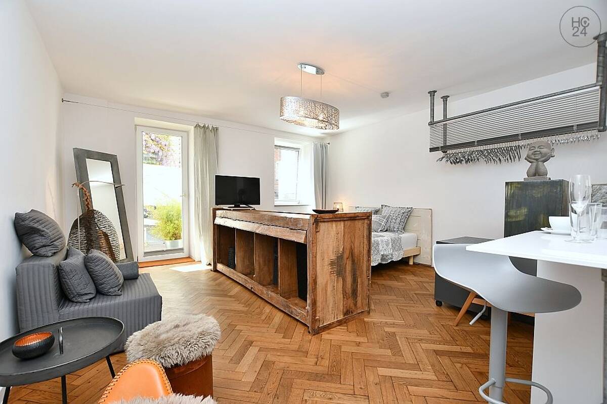Modern möblierte Altbauwohnung mit Reinigungsservice in Stuttgart West – 70197 Stuttgart – Bild 1 von 9