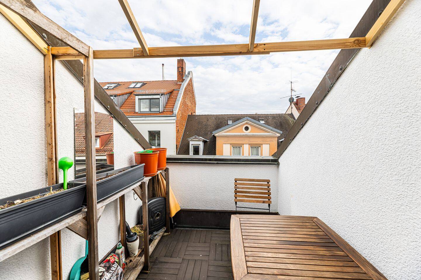 City-Life trifft Entspannung: 1,5 Zimmer mit privater Dachterrasse – Nürnberg – Vorschaubild 4