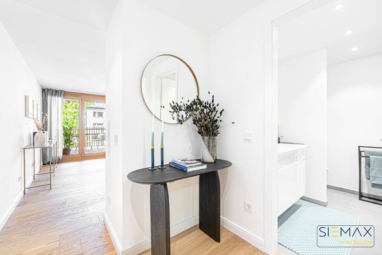 Wohnung Nr.56: Helle 1-Zimmer-Wohnung mit großzügigem, überdachten Balkon - zusätzlicher Wohnkomfort – München – Vorschaubild 7