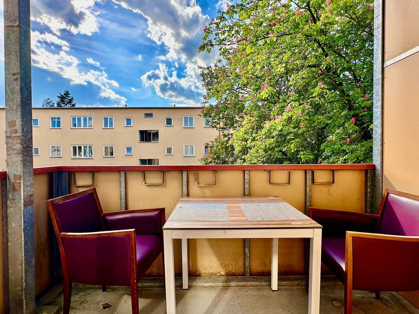 Freie 3-Zi.-Whg. + Einbauküche + West-Loggia + nahe Stadtpark STEGLITZ in der Rauchlosen Siedlung – Berlin – Vorschaubild 4